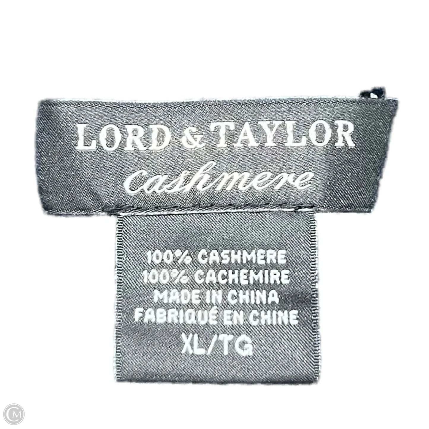 Sweater By Lord And Taylor In Navy, Size: Xl