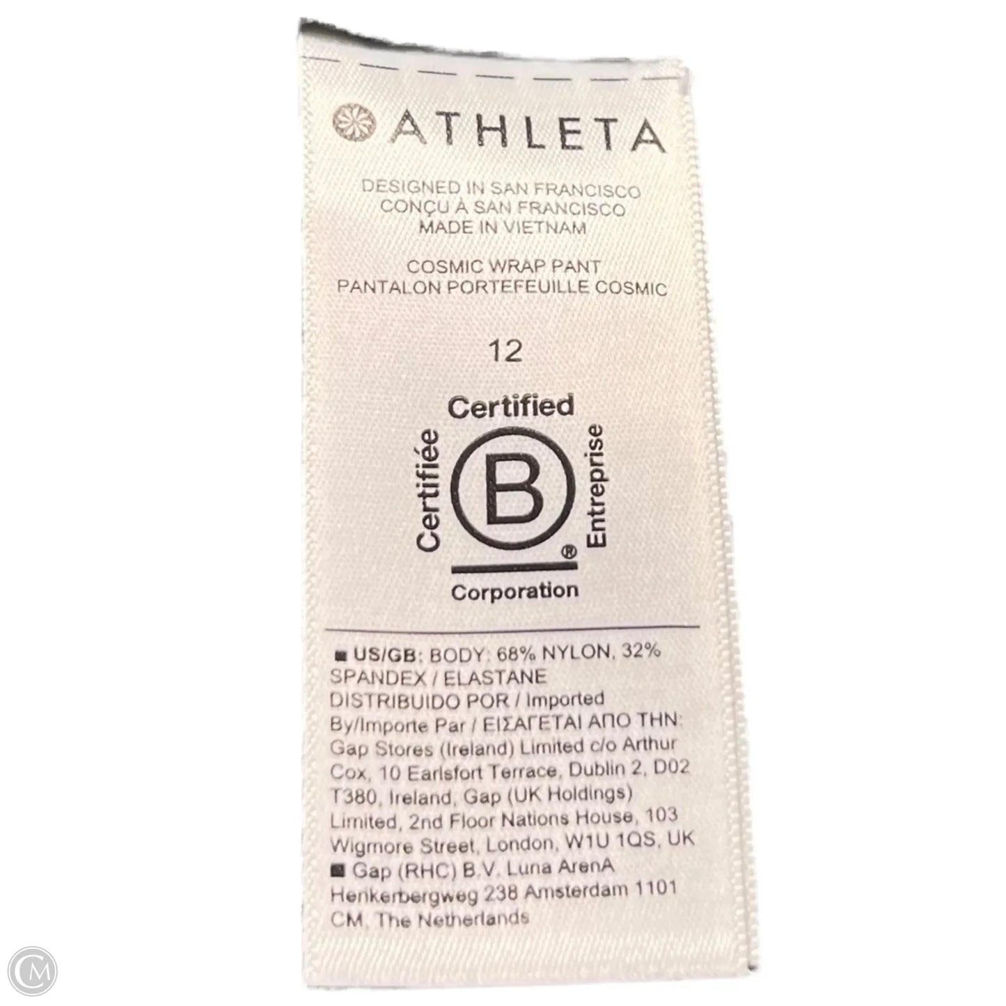 Athletic Pants By Athleta In Grey, Size: 12