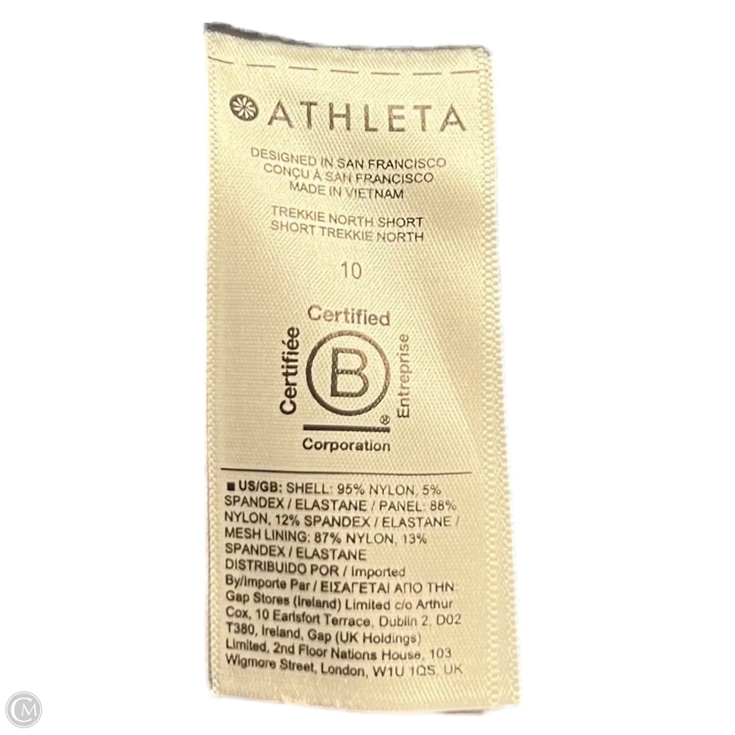 Athletic Shorts By Athleta In Teal, Size: 10