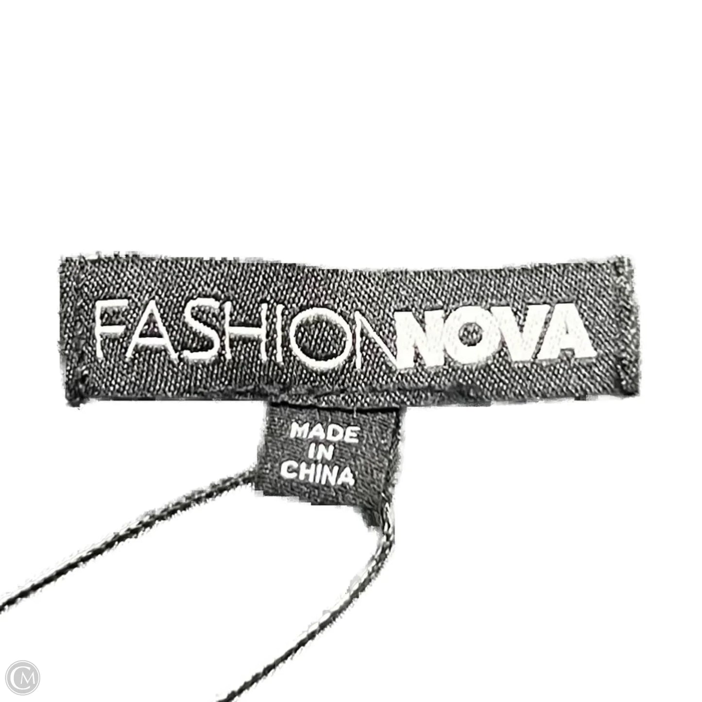 Dress Casual Short By Fashion Nova In Grey & White, Size: 2x