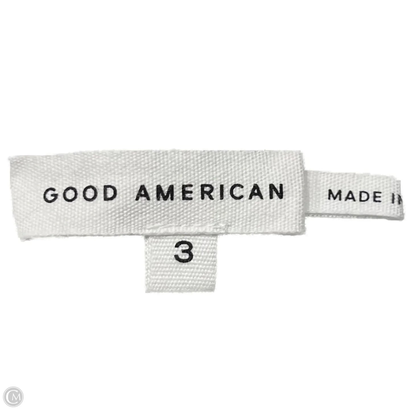 Top Long Sleeve By Good American In Silver, Size: M
