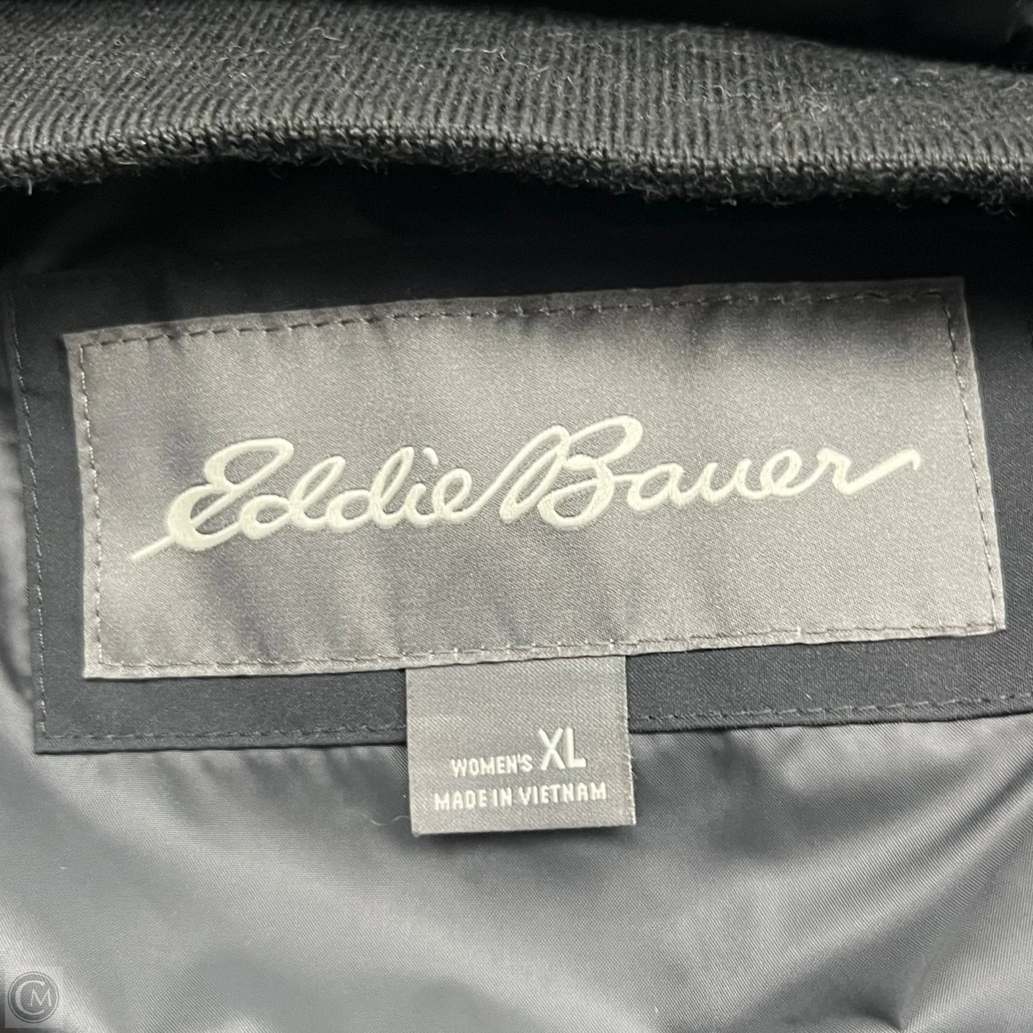 Coat Parka By Eddie Bauer In Black, Size: Xl