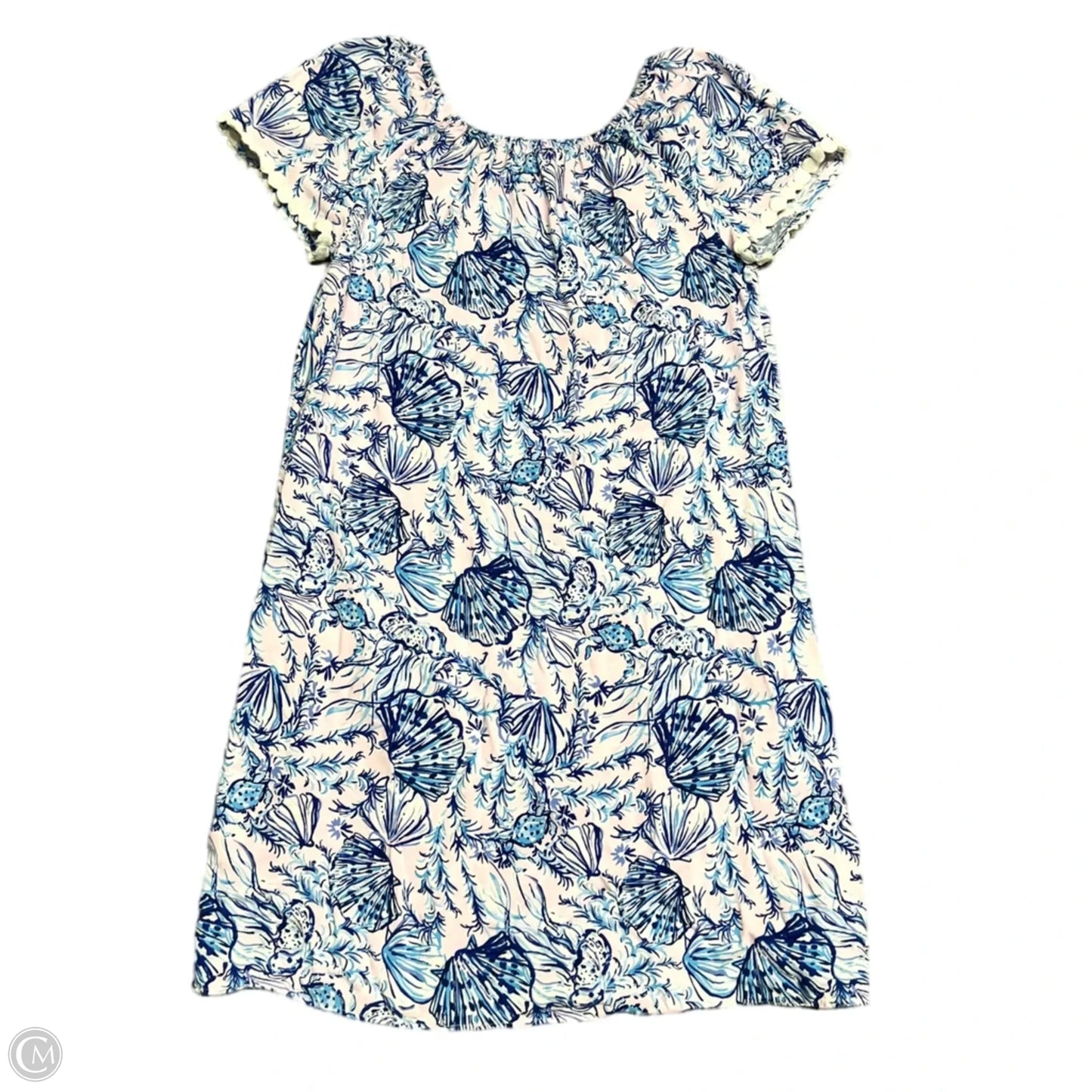 Dress Designer By Lilly Pulitzer In Blue & Pink, Size: S