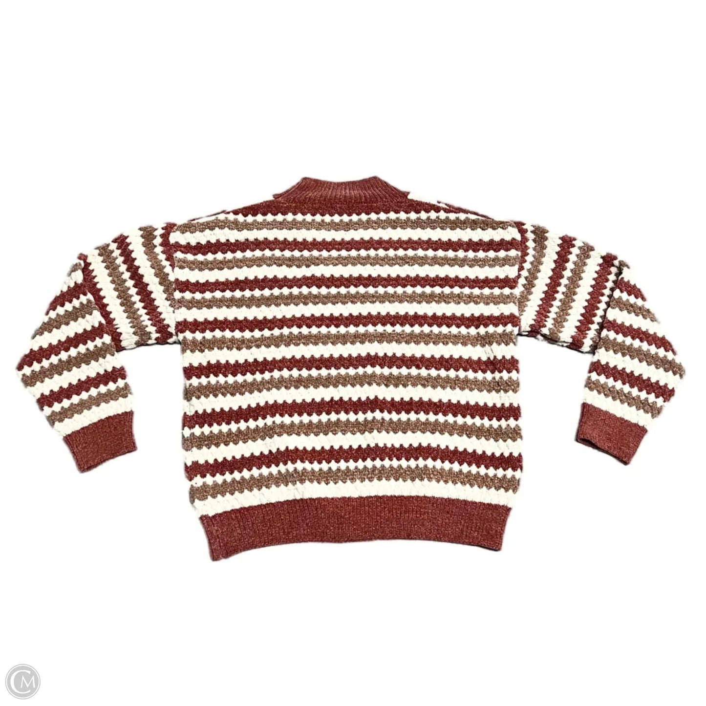 Sweater By Line & Dot In Cream & Tan, Size: S
