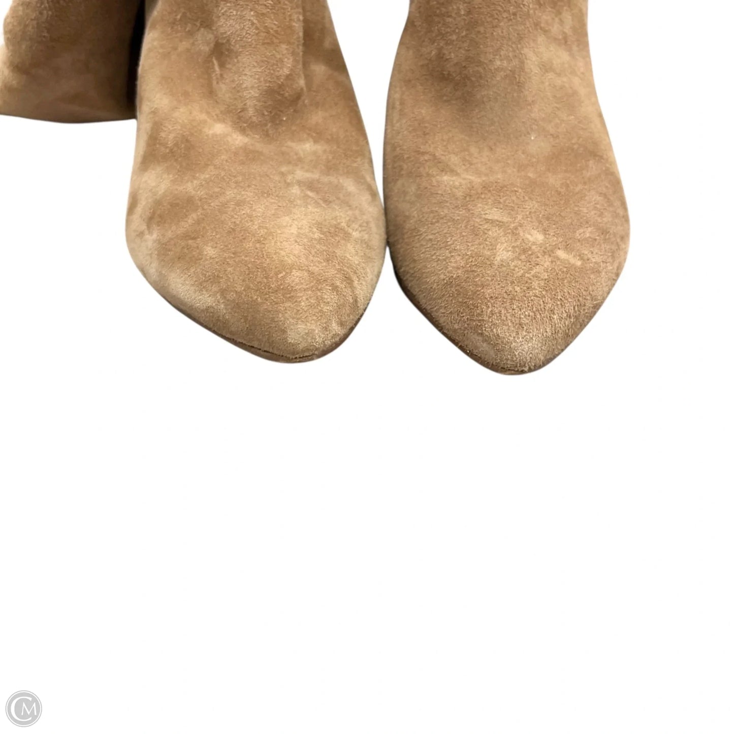 Boots Knee Heels By Sam Edelman In Tan, Size: 7.5