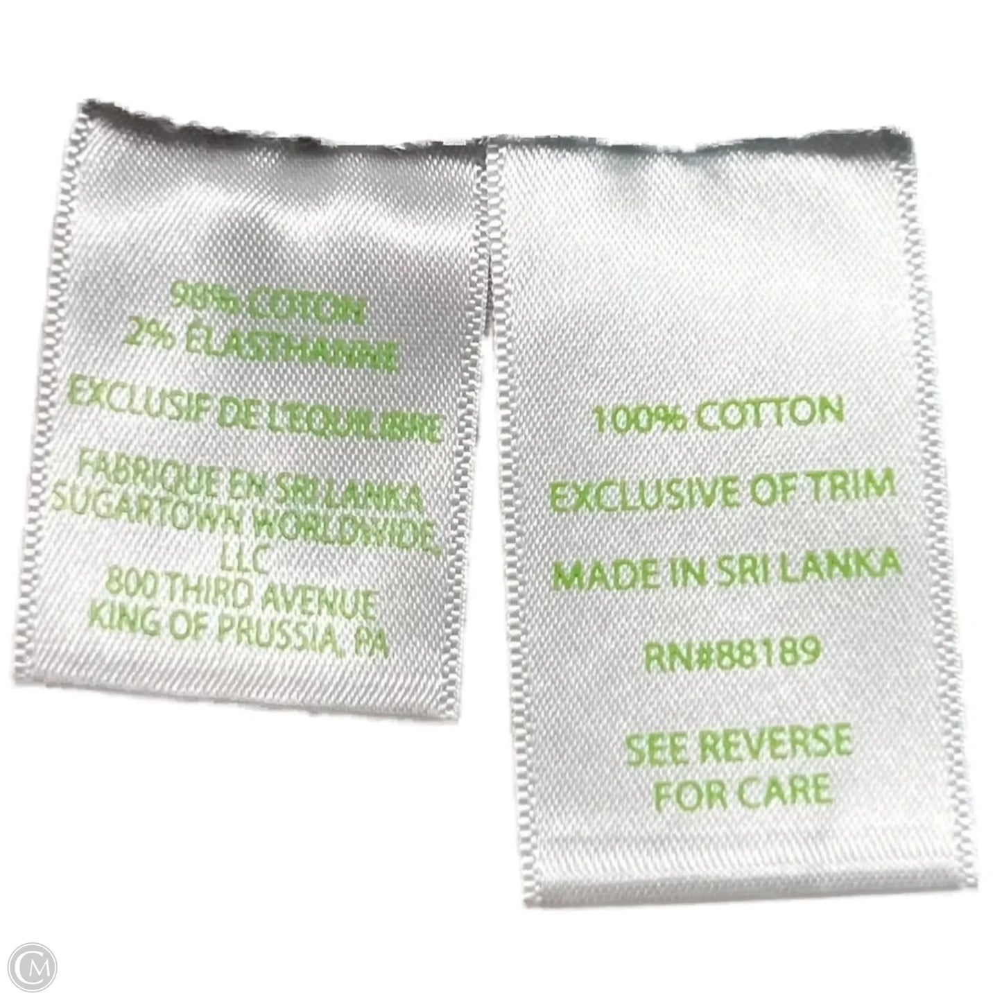 Pants Designer By Lilly Pulitzer In Blue & Green, Size: 4