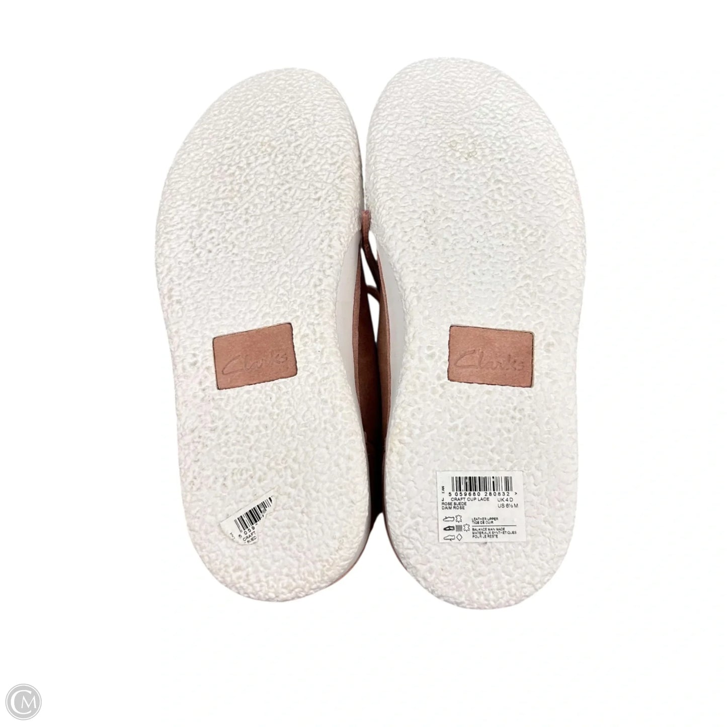 Shoes Sneakers By Clarks In Mauve, Size: 6.5