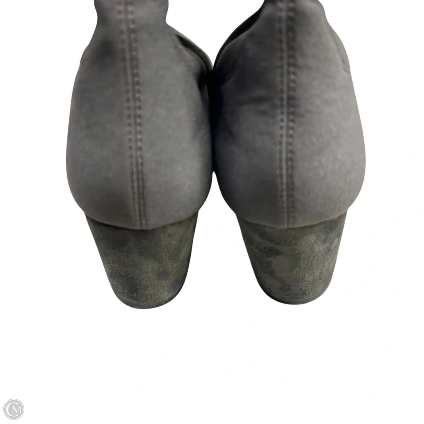 Boots Designer By Stuart Weitzman In Grey, Size: 9.5