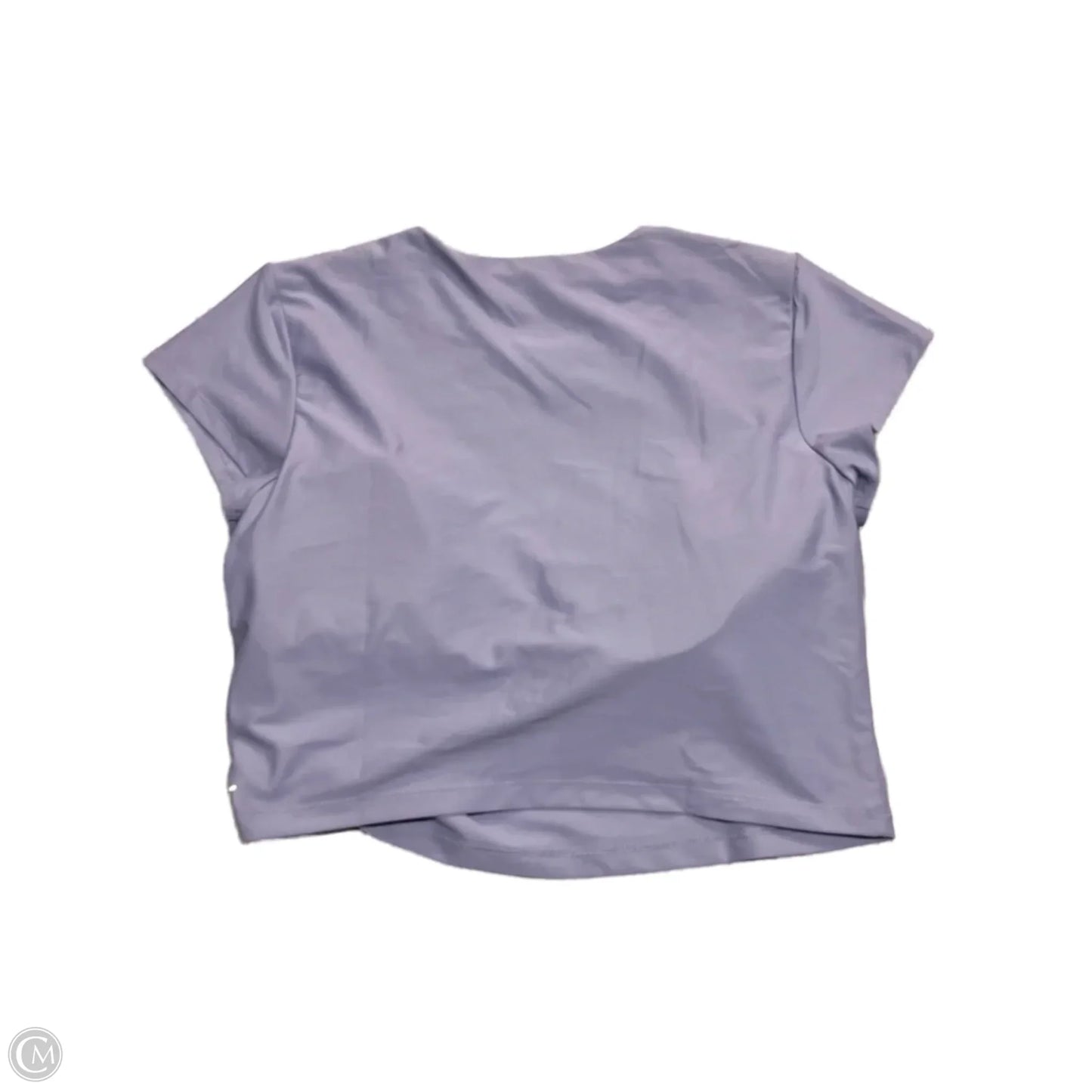 Athletic Top Short Sleeve By Old Navy In Purple, Size: Xl