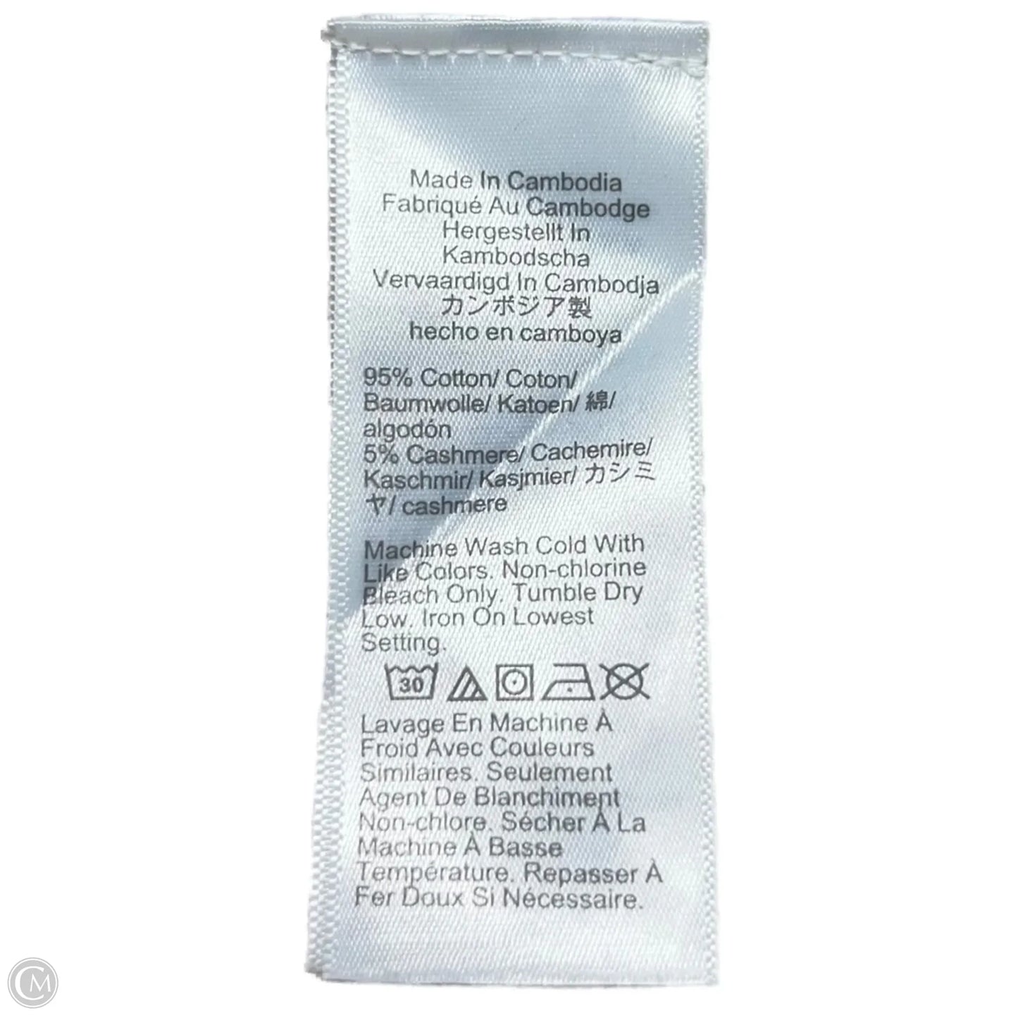 Sweater Short Sleeve By J. Crew In Cream, Size: 2x