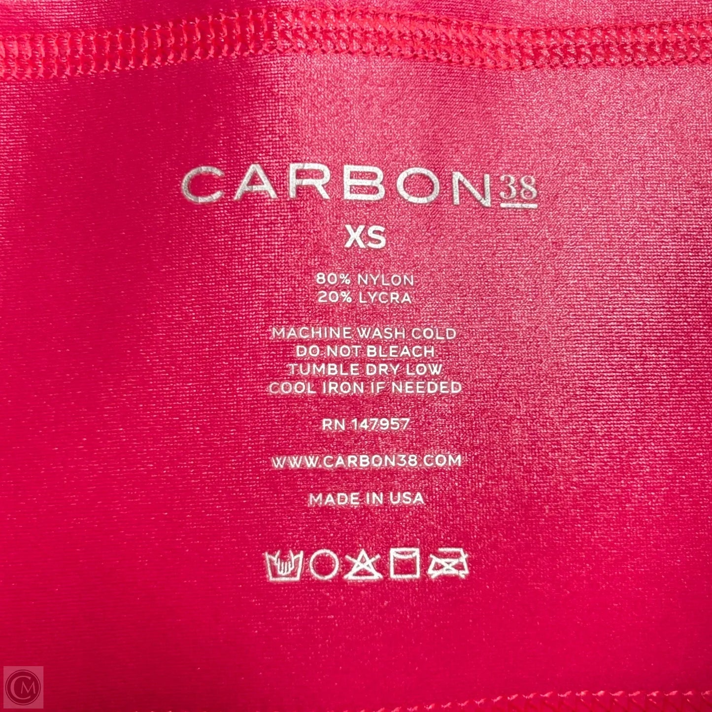 Athletic Leggings By Carbon 38 In Pink, Size: Xs
