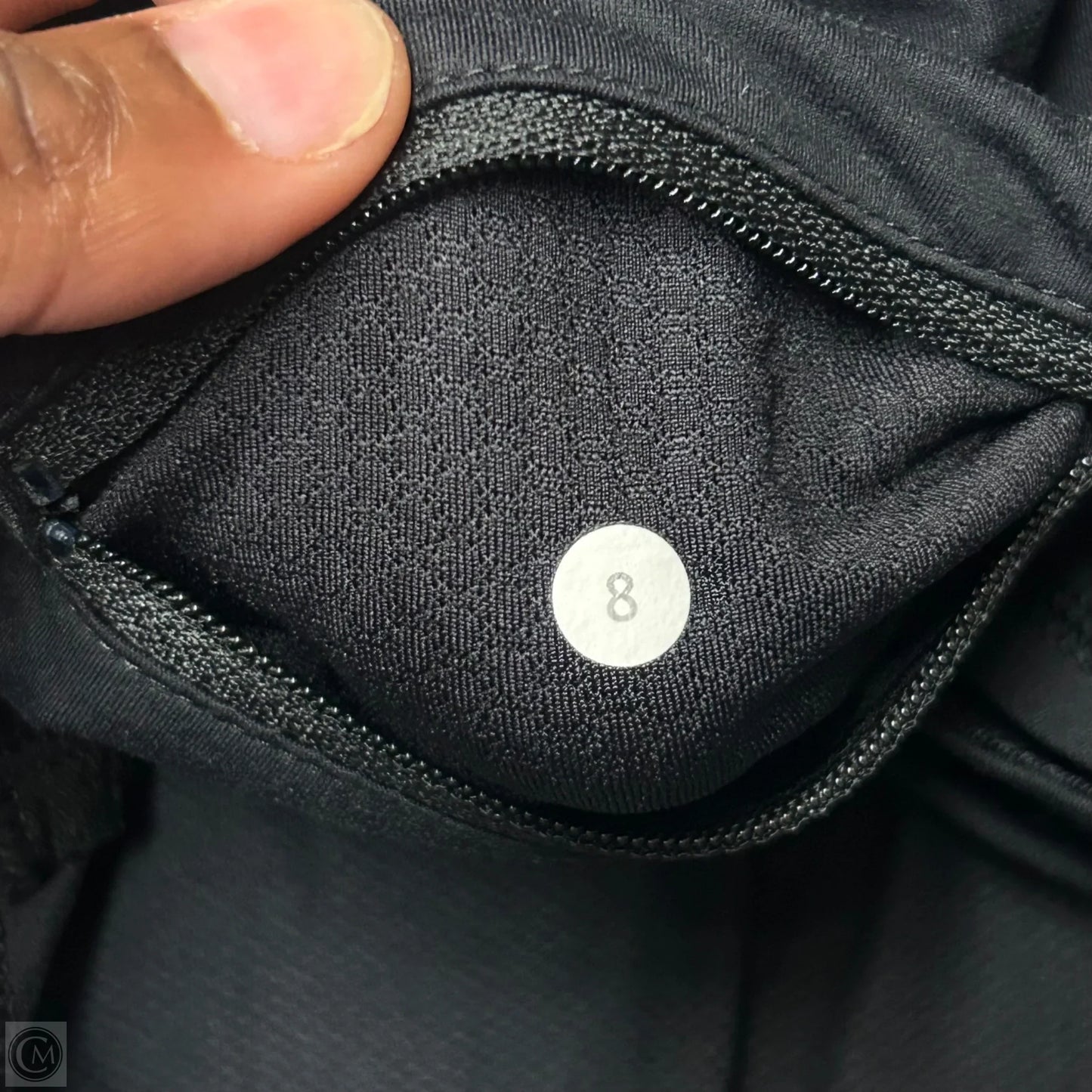 Athletic Skort By Lululemon In Black, Size: 8