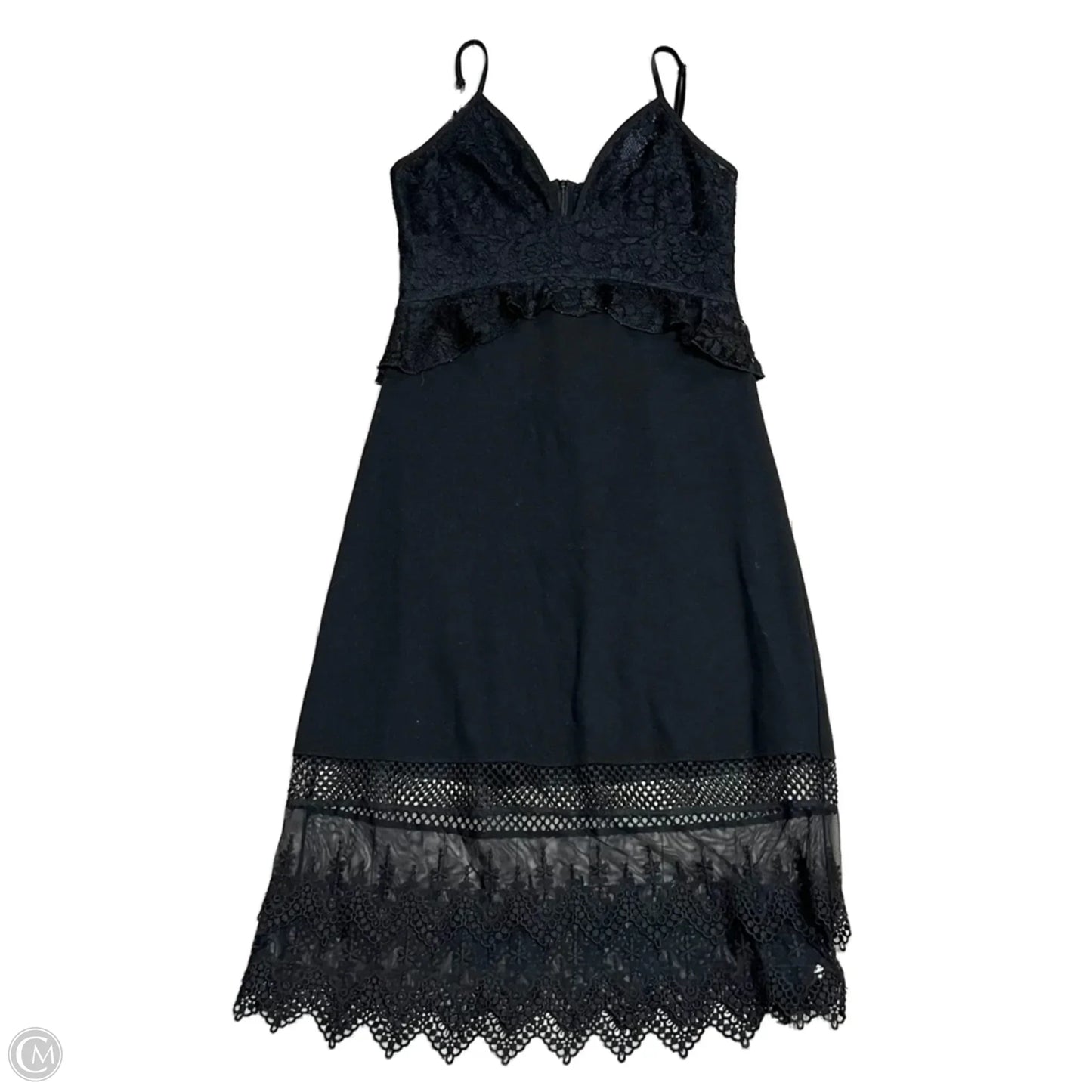 Dress Party Midi By French Connection In Black, Size: M