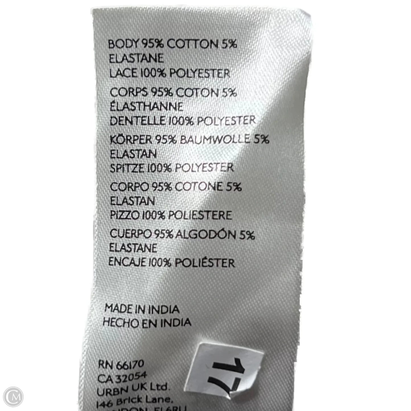 Top Sleeveless By Anthropologie In Black & Cream, Size: S