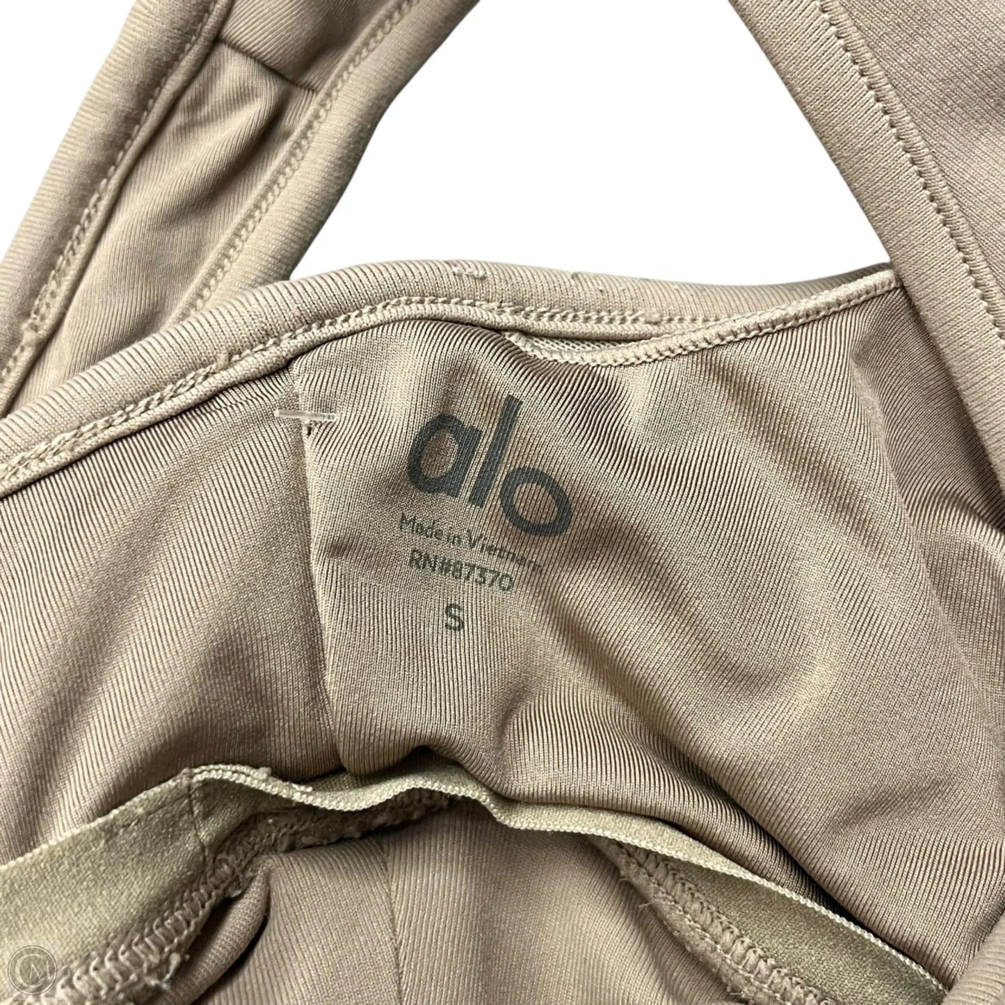 Athletic Bra By Alo In Beige, Size: S