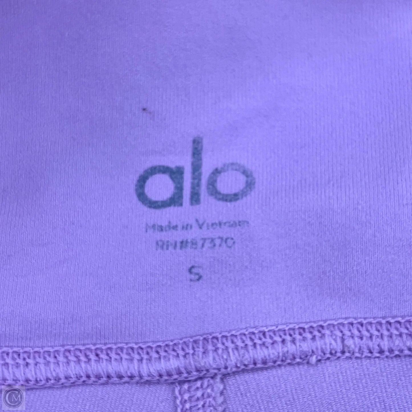 Athletic Shorts By Alo In Purple, Size: S