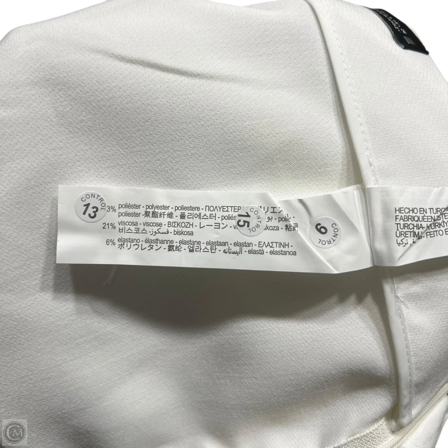Skort By Zara In Cream, Size: S