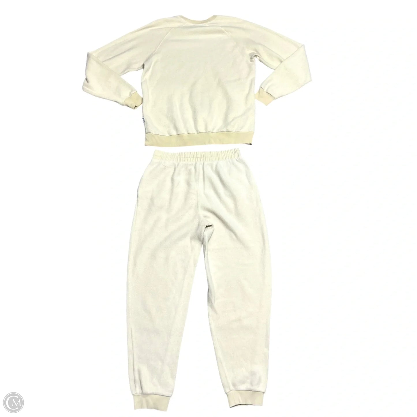 Pants Set 2pc By Feat In Cream, Size: M
