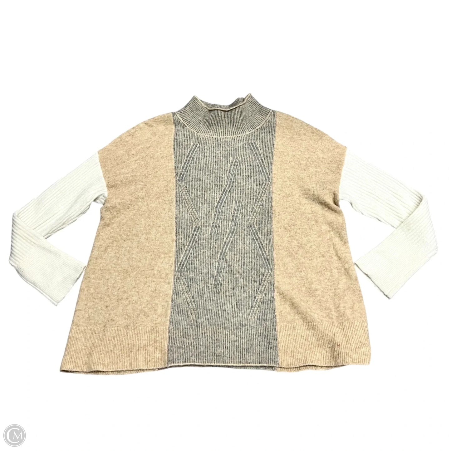 Sweater By Soft Surroundings In Beige, Size: M