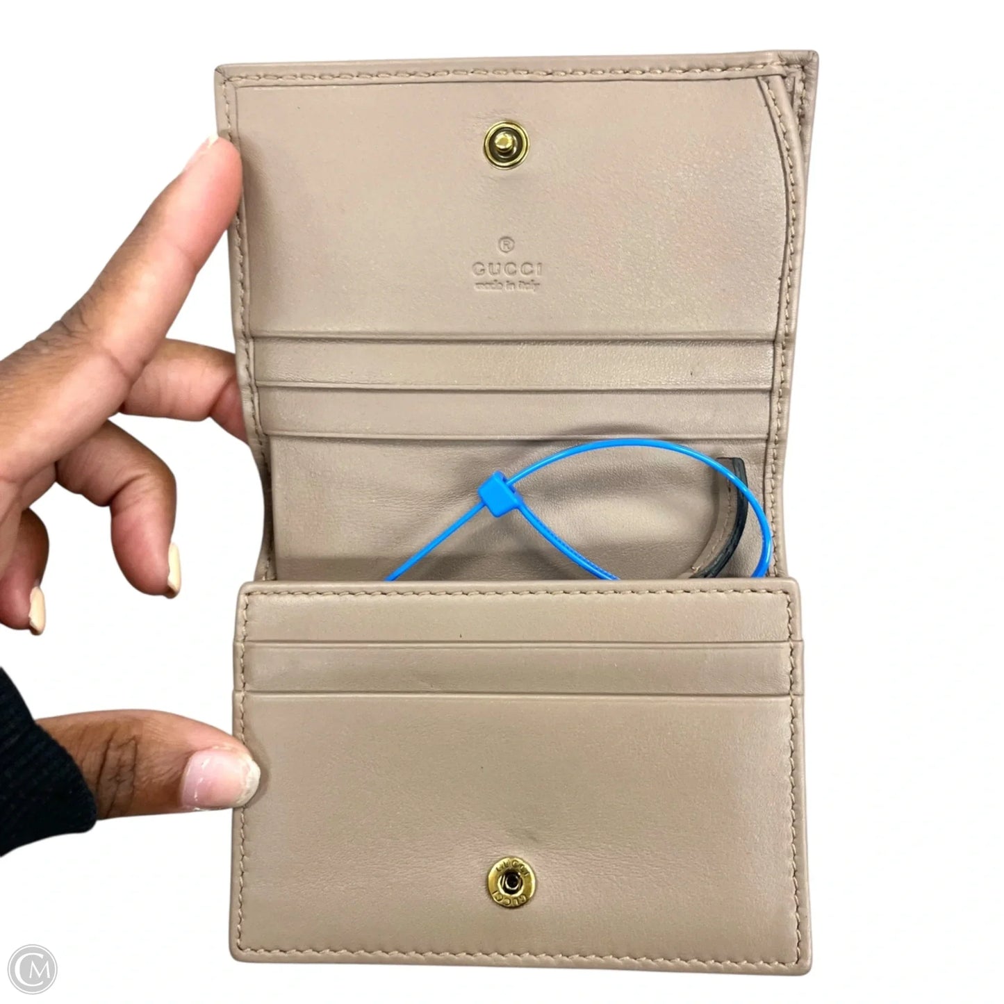 Wallet Luxury Designer By Gucci, Size: Small