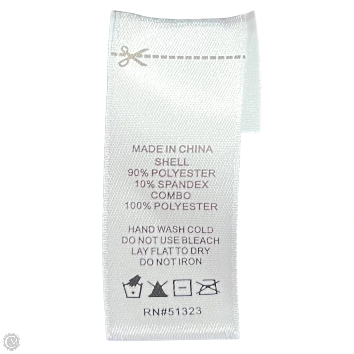 Top Long Sleeve By Cece In Black, Size: L