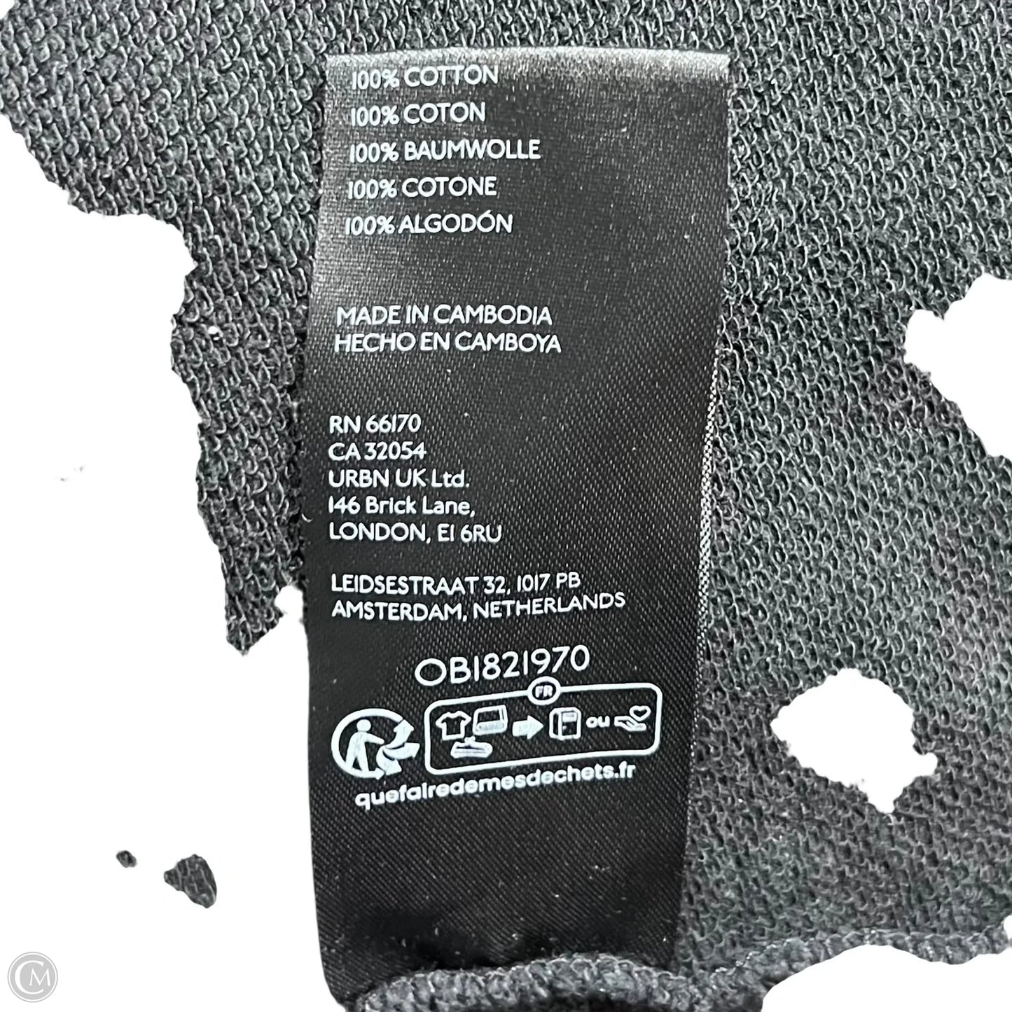 Sweatshirt Crewneck By Pilcro In Black & Red, Size: Xs