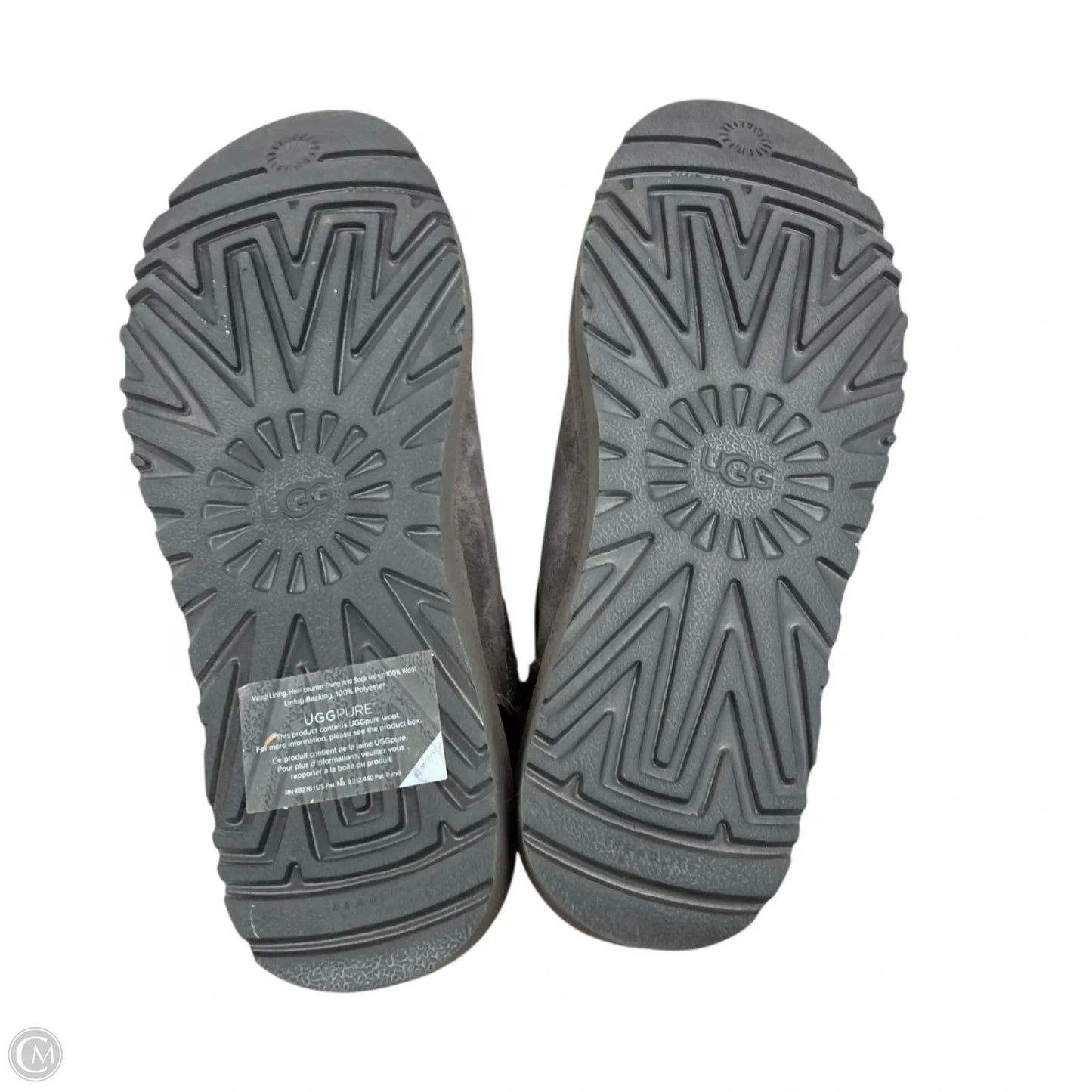 Boots Designer By Ugg In Grey, Size: 8