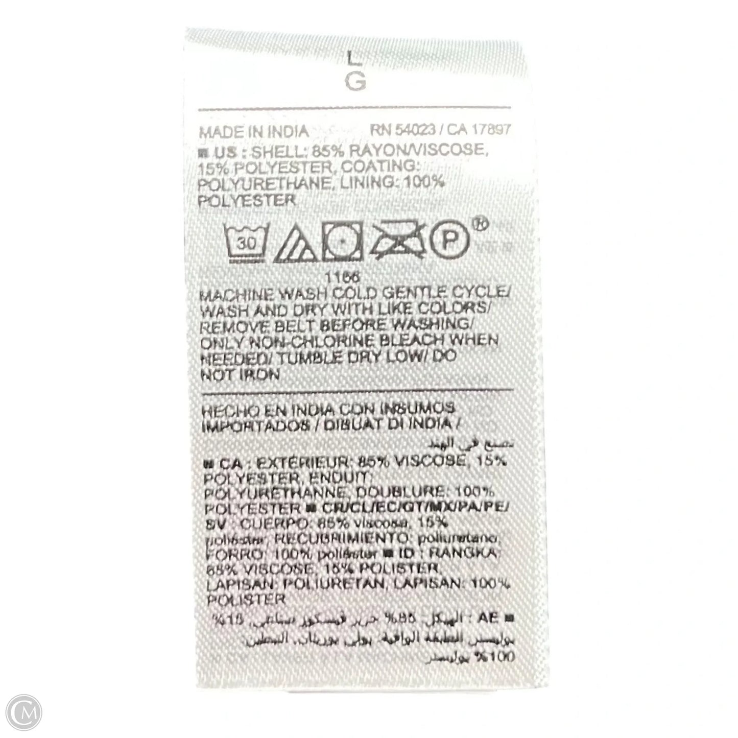 Jacket Moto By Old Navy In Black, Size: L