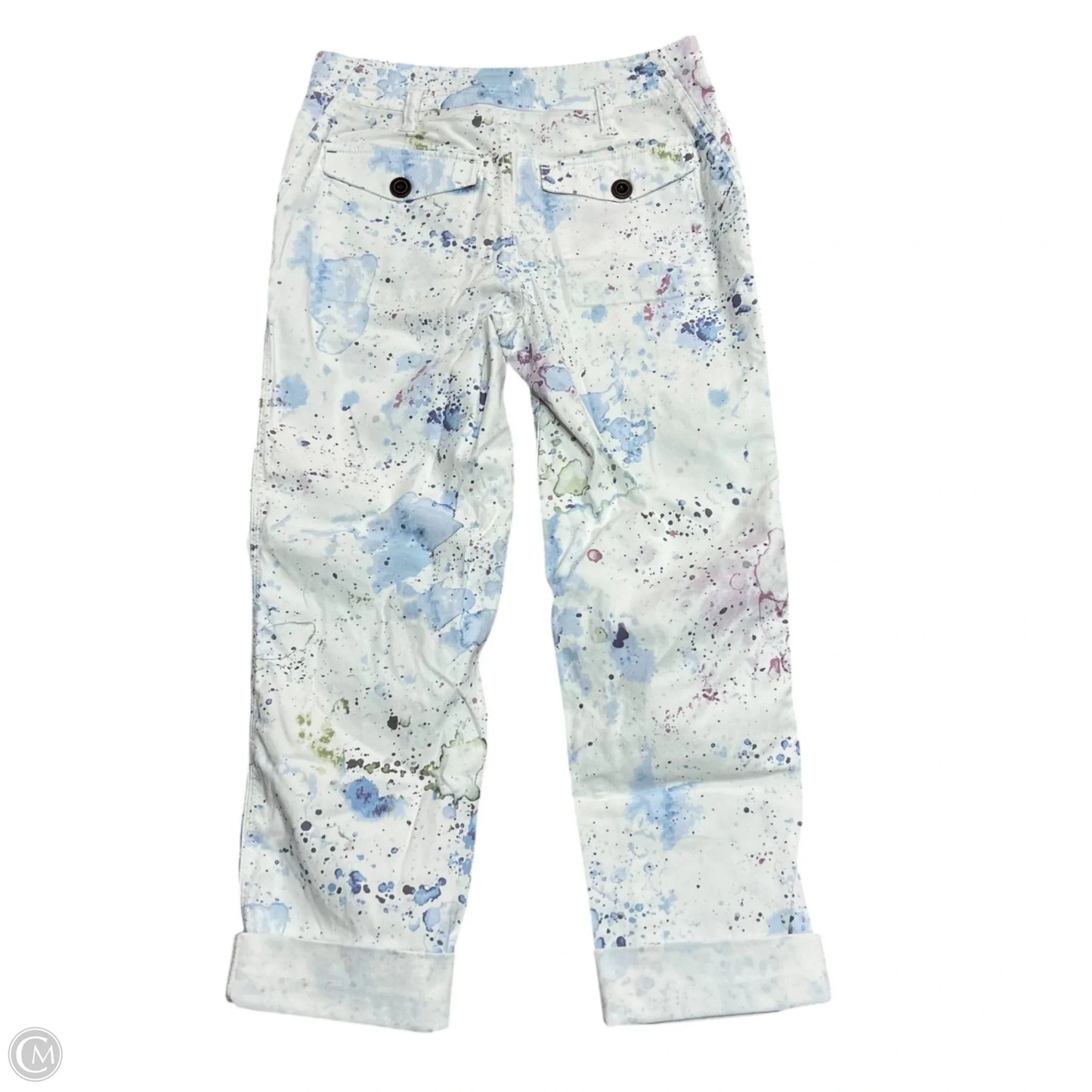 Pants Cargo & Utility By Anthropologie In Blue & White, Size: 2