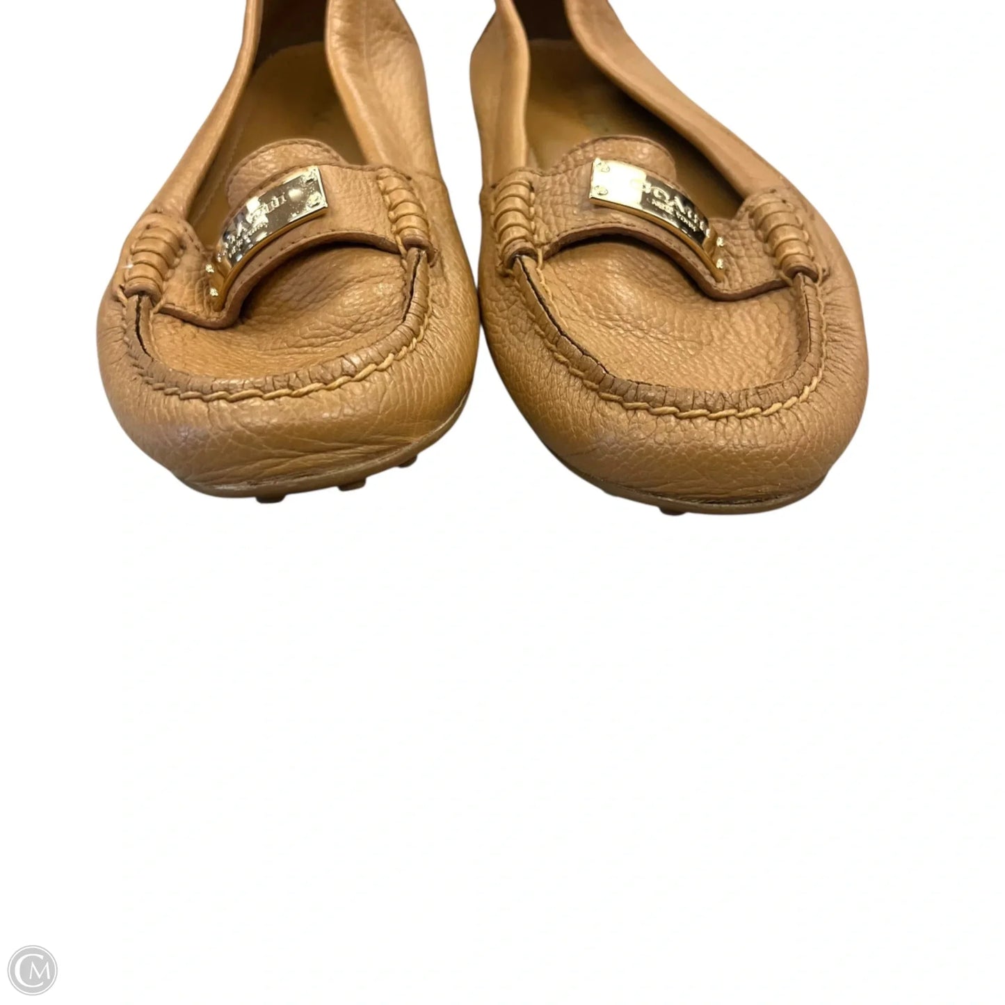 Shoes Designer By Coach In Tan, Size: 7