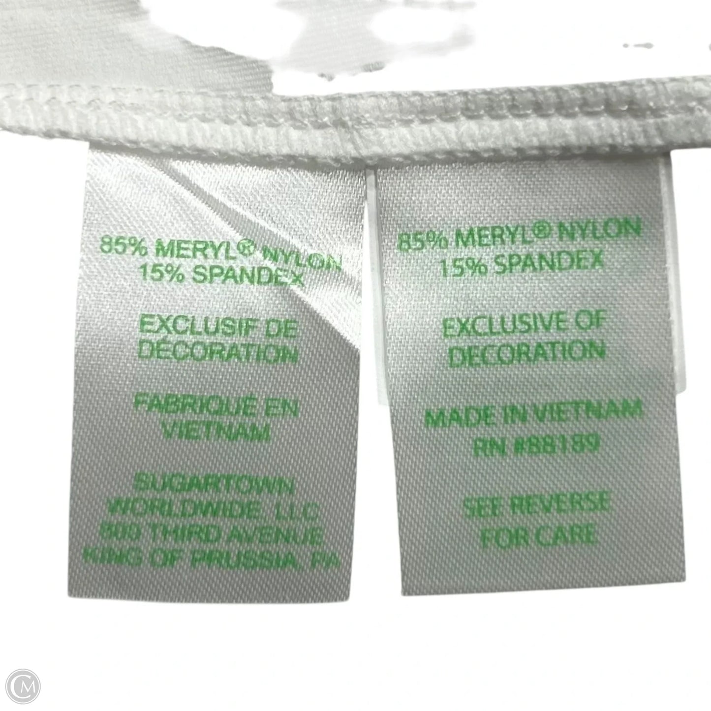 Top Short Sleeve Designer By Lilly Pulitzer In Cream, Size: Xl