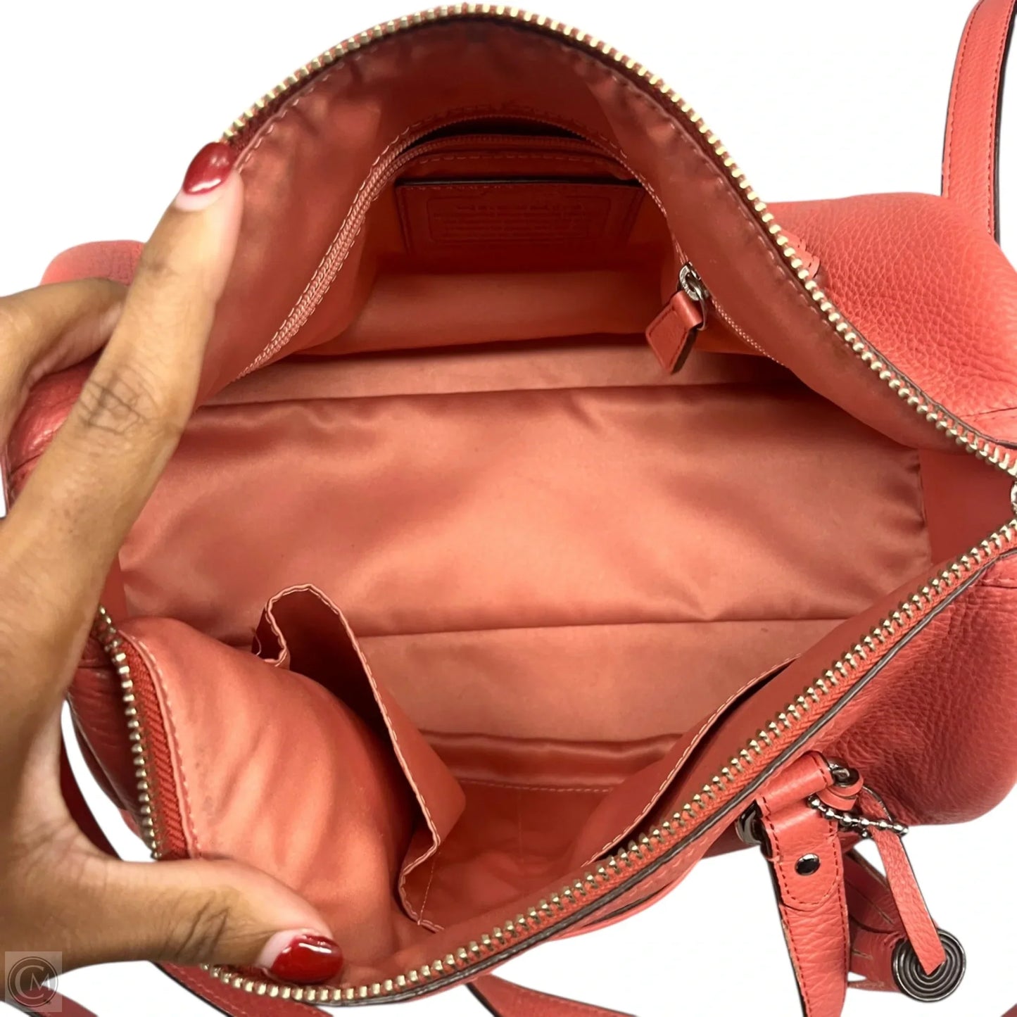 Handbag Designer By Coach, Size: Medium