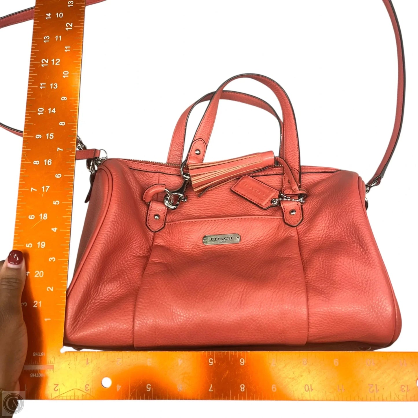 Handbag Designer By Coach, Size: Medium