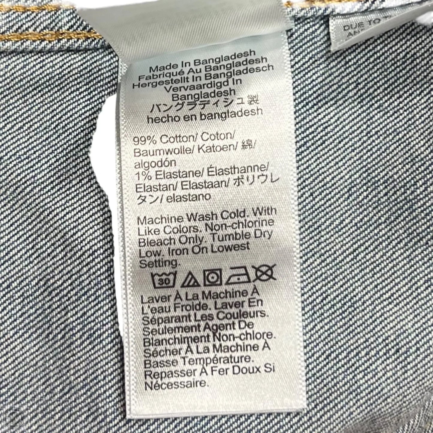 Jacket Denim By J. Crew In Blue Denim, Size: 3x