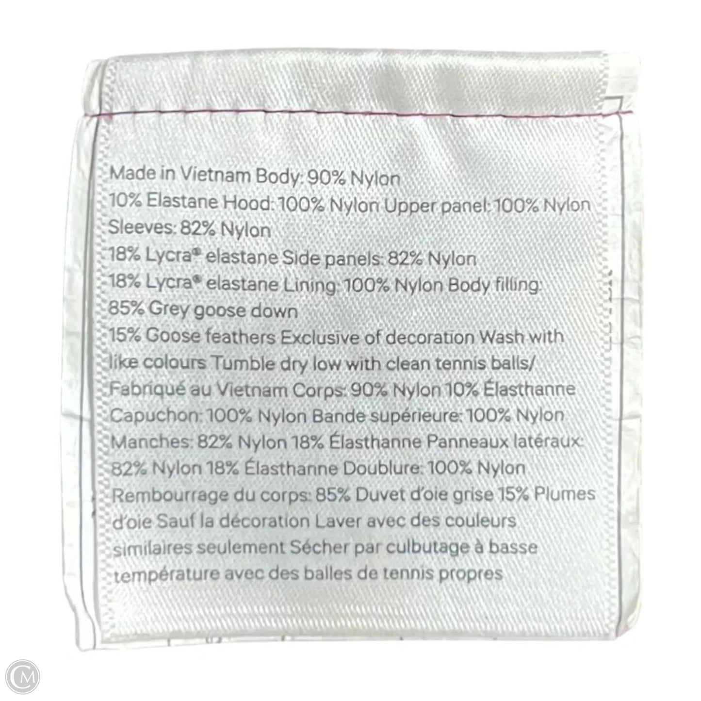 Jacket Puffer & Quilted By Lululemon In Maroon, Size: S