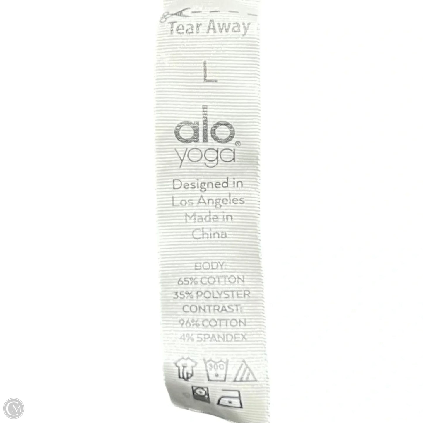 Sweatshirt Hoodie By Alo In Black, Size: L