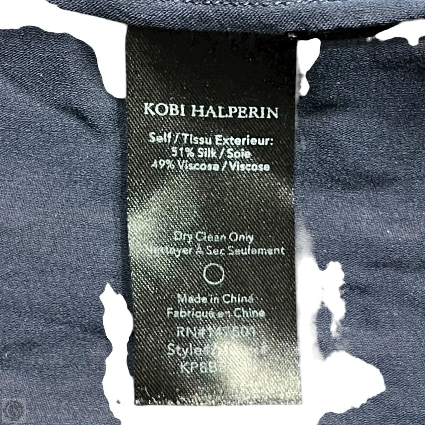 Top Long Sleeve By Kobi Halperin In Navy, Size: M
