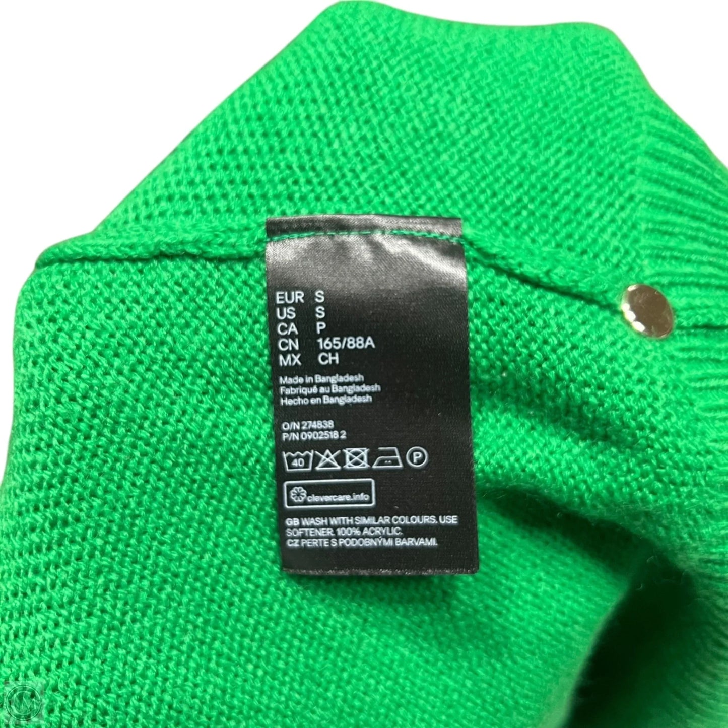 Sweater By Divided In Green, Size: S