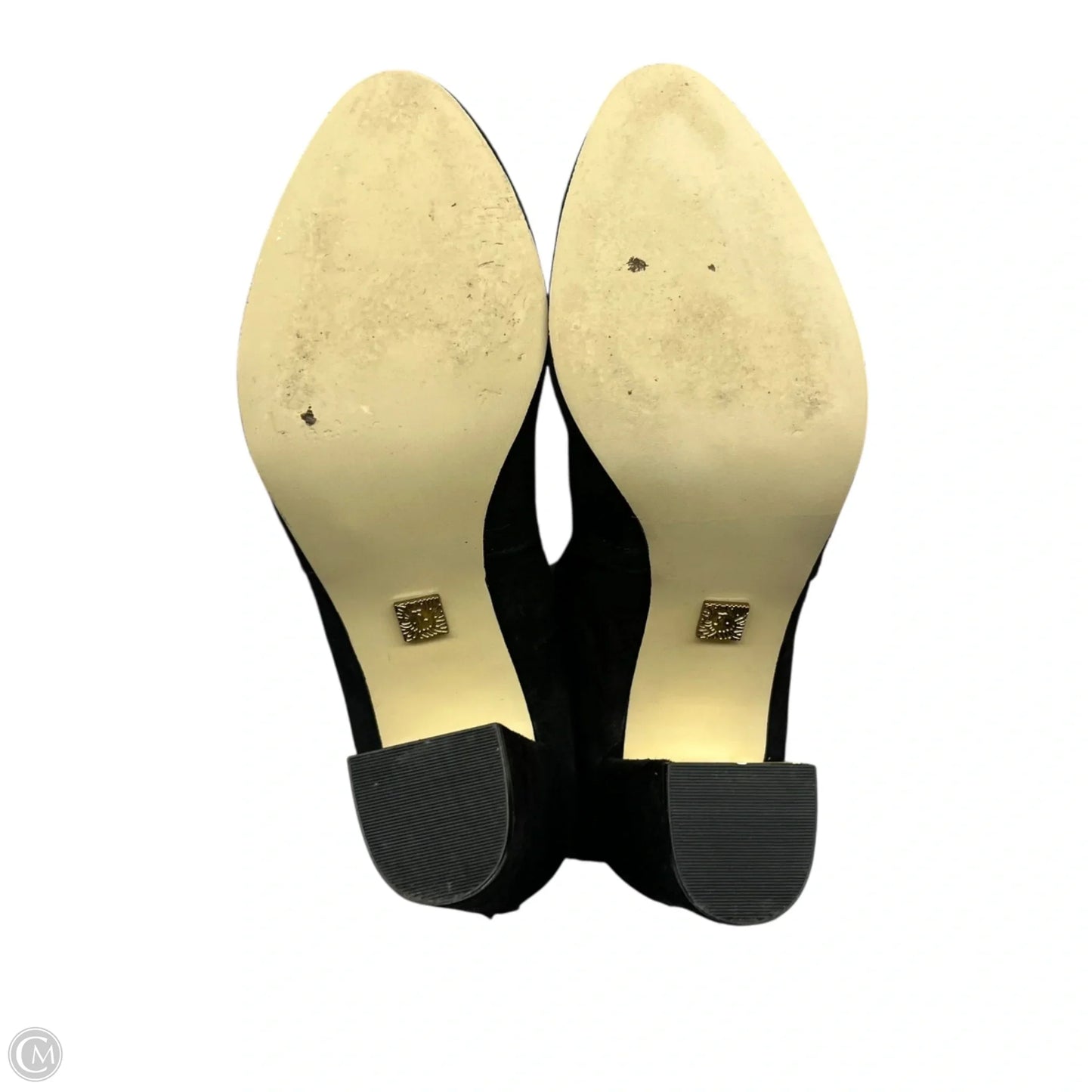 Boots Knee Heels By Anne Klein In Black, Size: 7