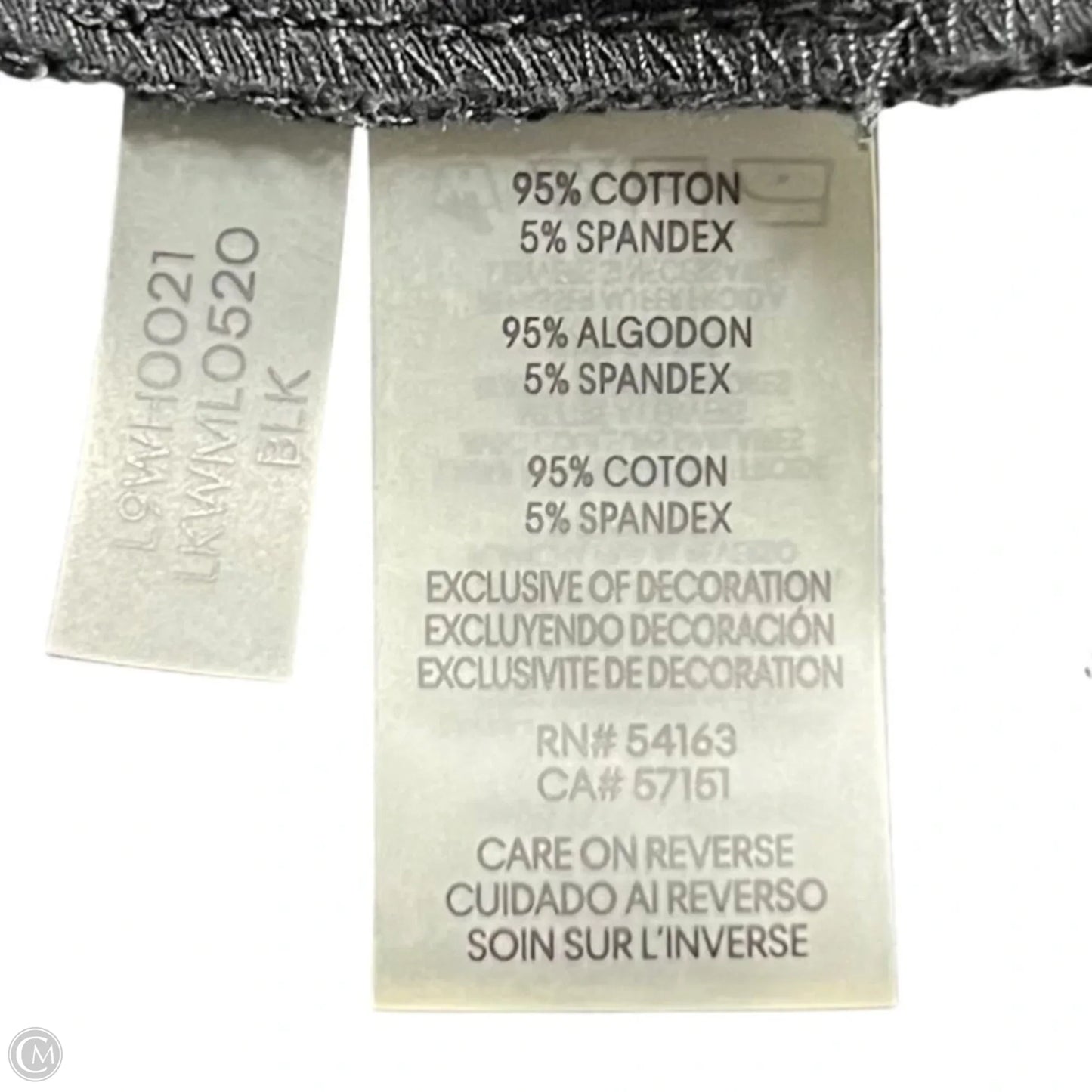 Top Short Sleeve Designer By Karl Lagerfeld In Black, Size: M