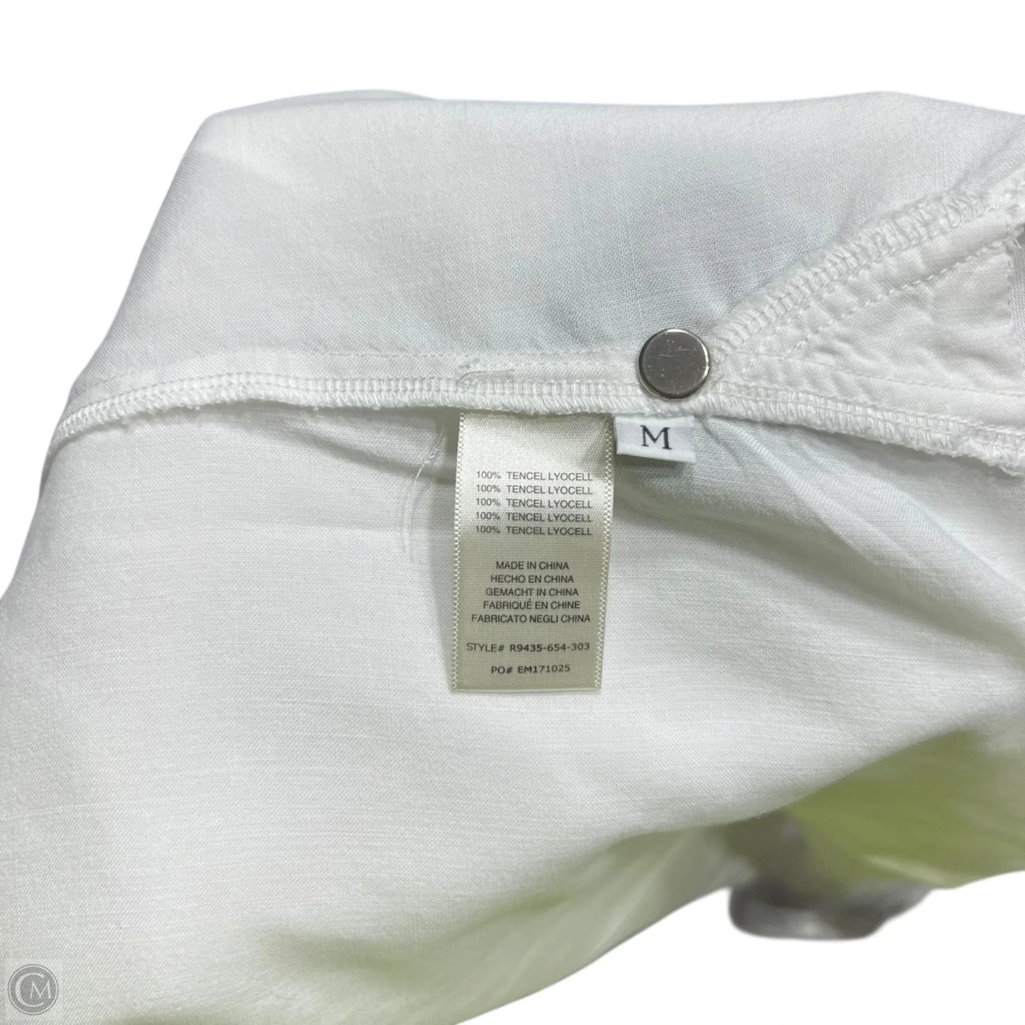 Top Long Sleeve By Cloth & Stone In White, Size: M