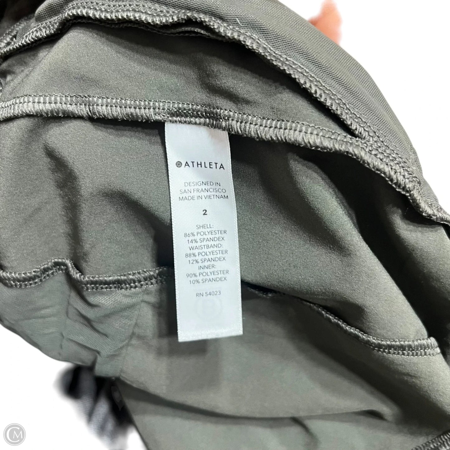 Athletic Skort By Athleta In Green, Size: 2