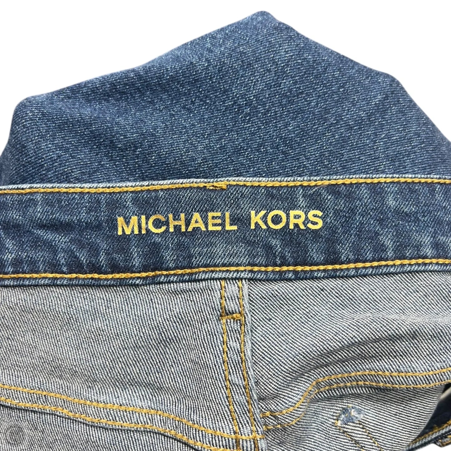 Jeans Designer By Michael Kors In Blue Denim, Size: 8