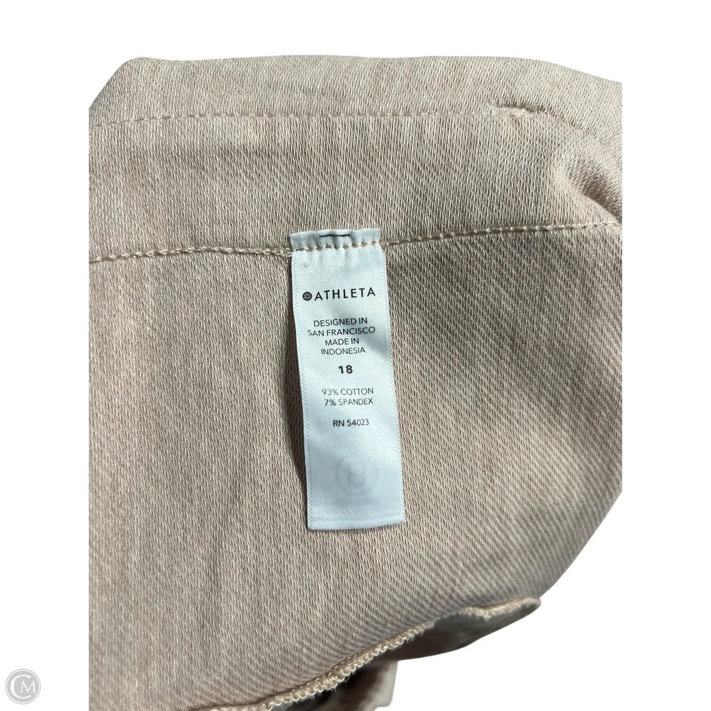 Athletic Shorts By Athleta In Tan, Size: 18