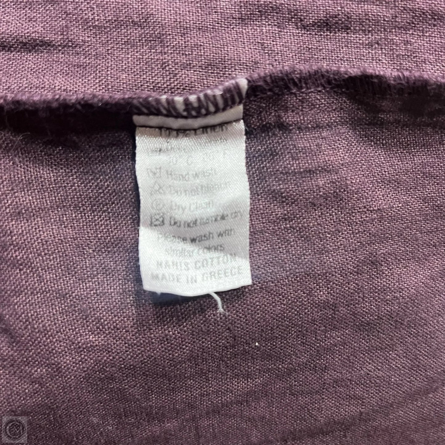 Pants Linen By Haris Cotton In Purple, Size: 12