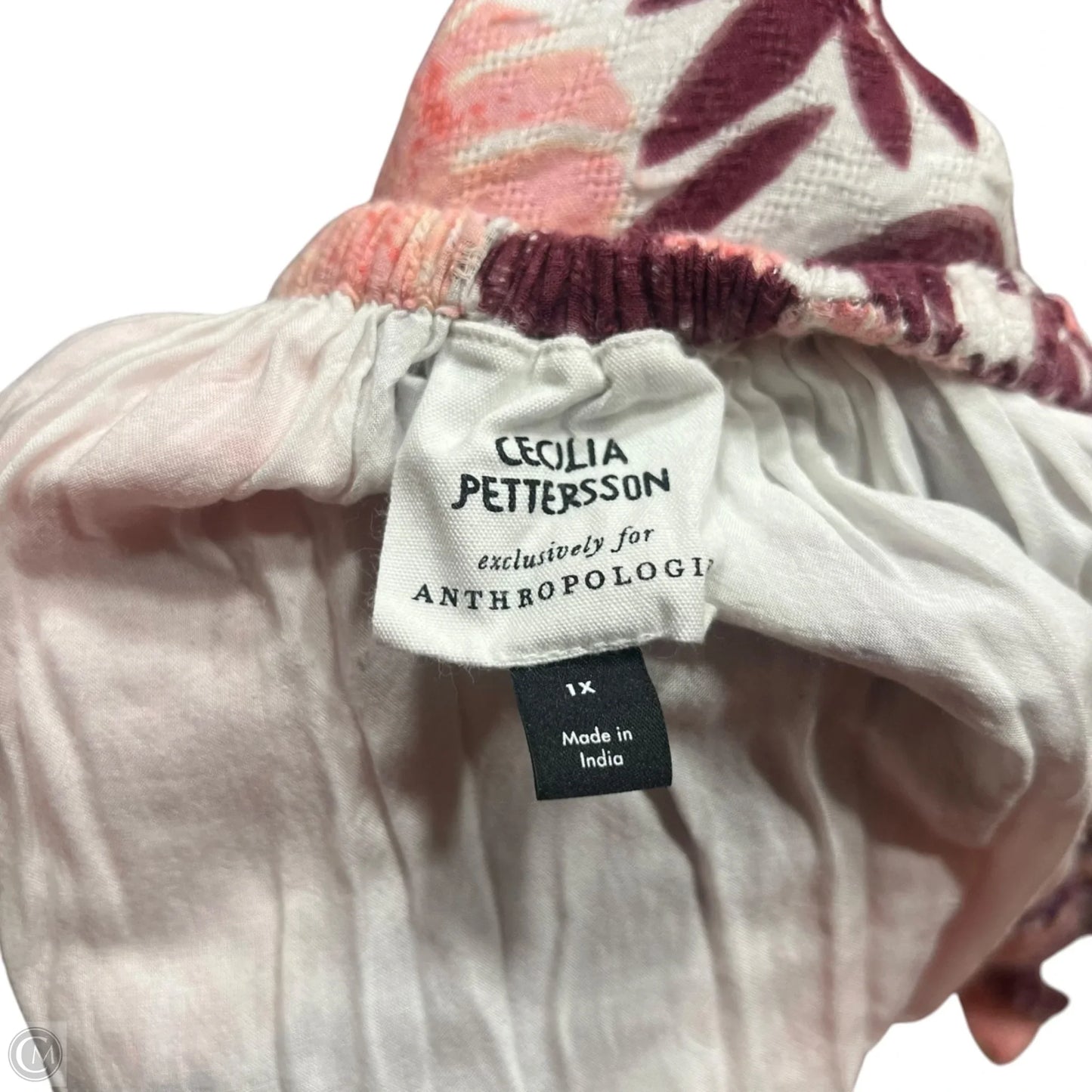 Dress Casual Maxi By Cecilia Patterson For Anthropology In Pink & Purple, Size: 1x
