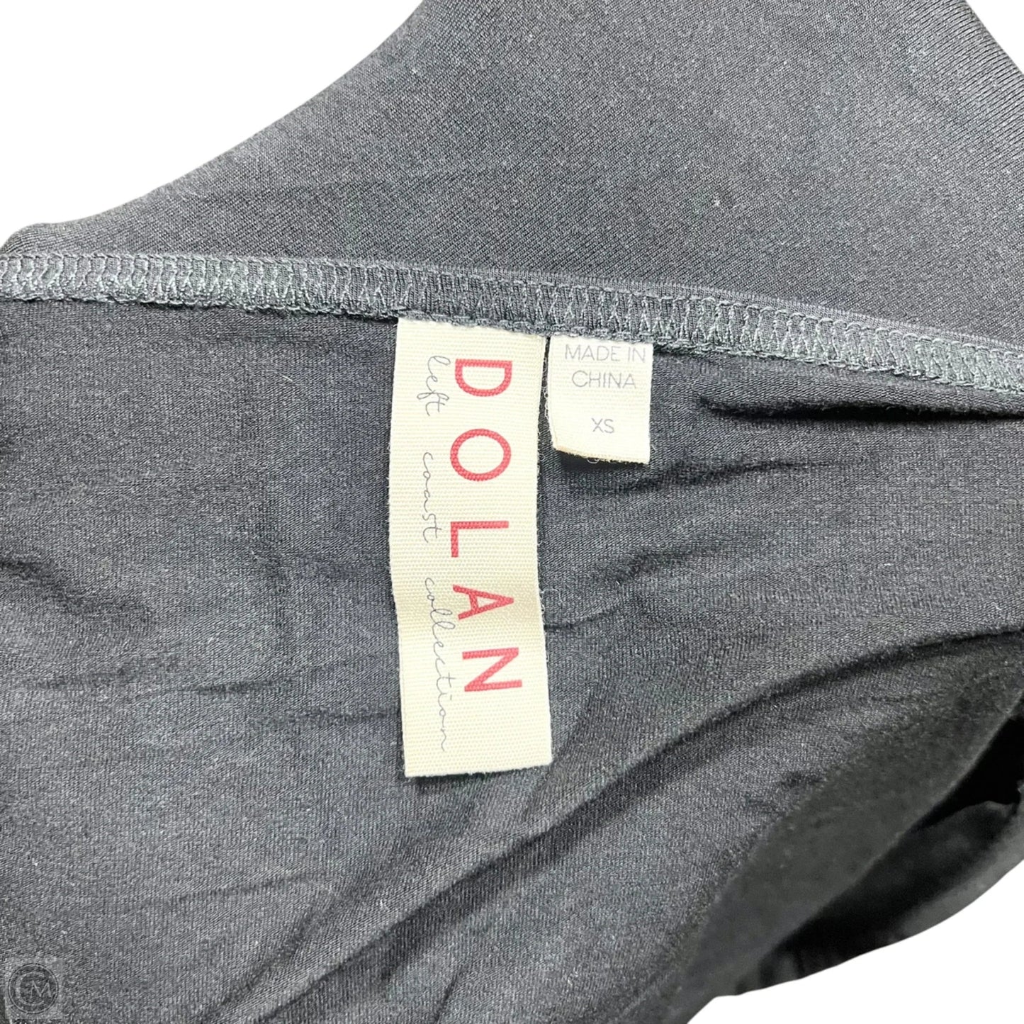 Top Short Sleeve By Dolan Left Coast In Black, Size: Xs