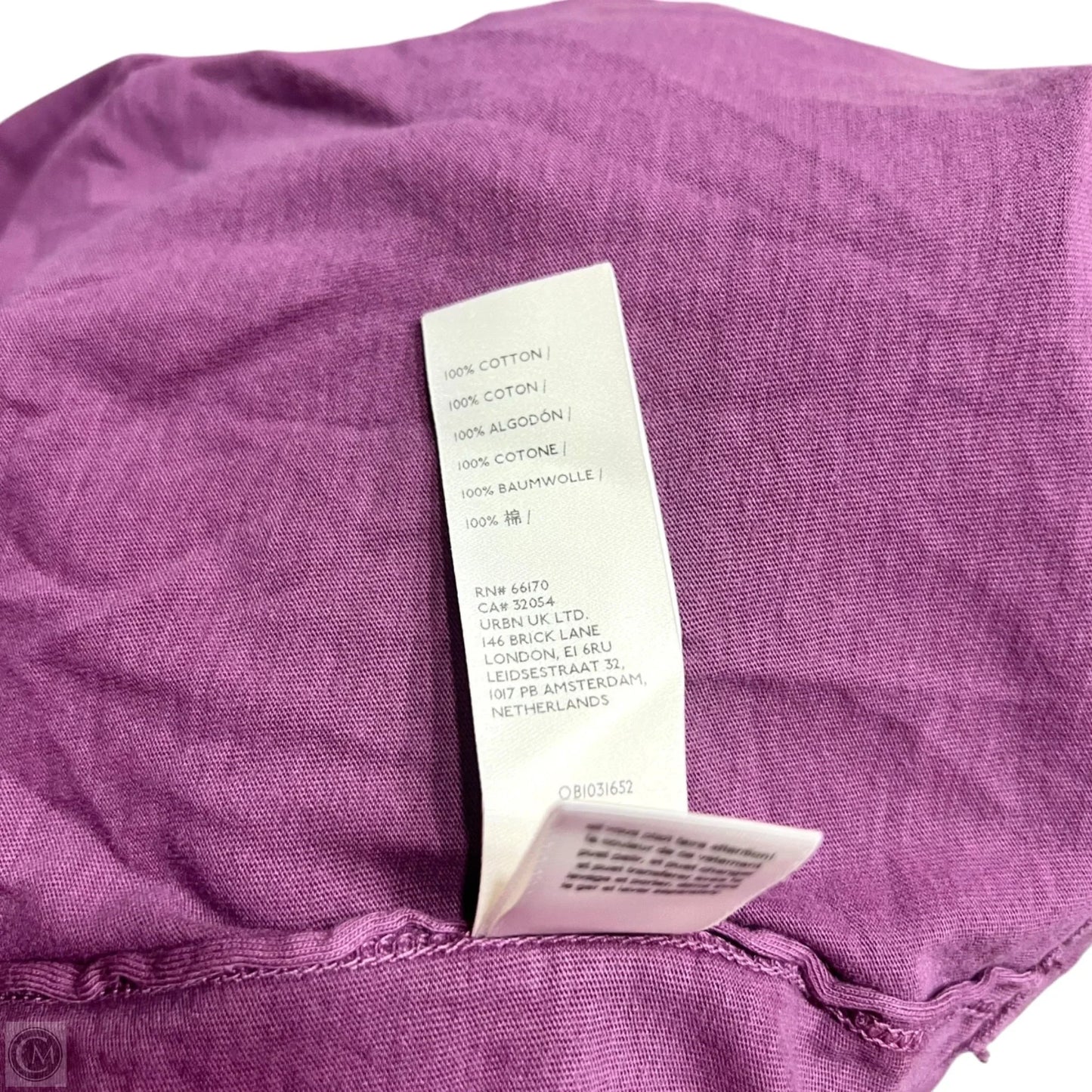 Top Short Sleeve By We The Free In Purple, Size: Xs