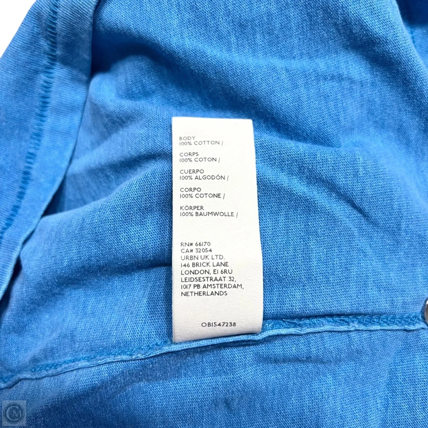 Top Short Sleeve By We The Free In Blue, Size: Xs