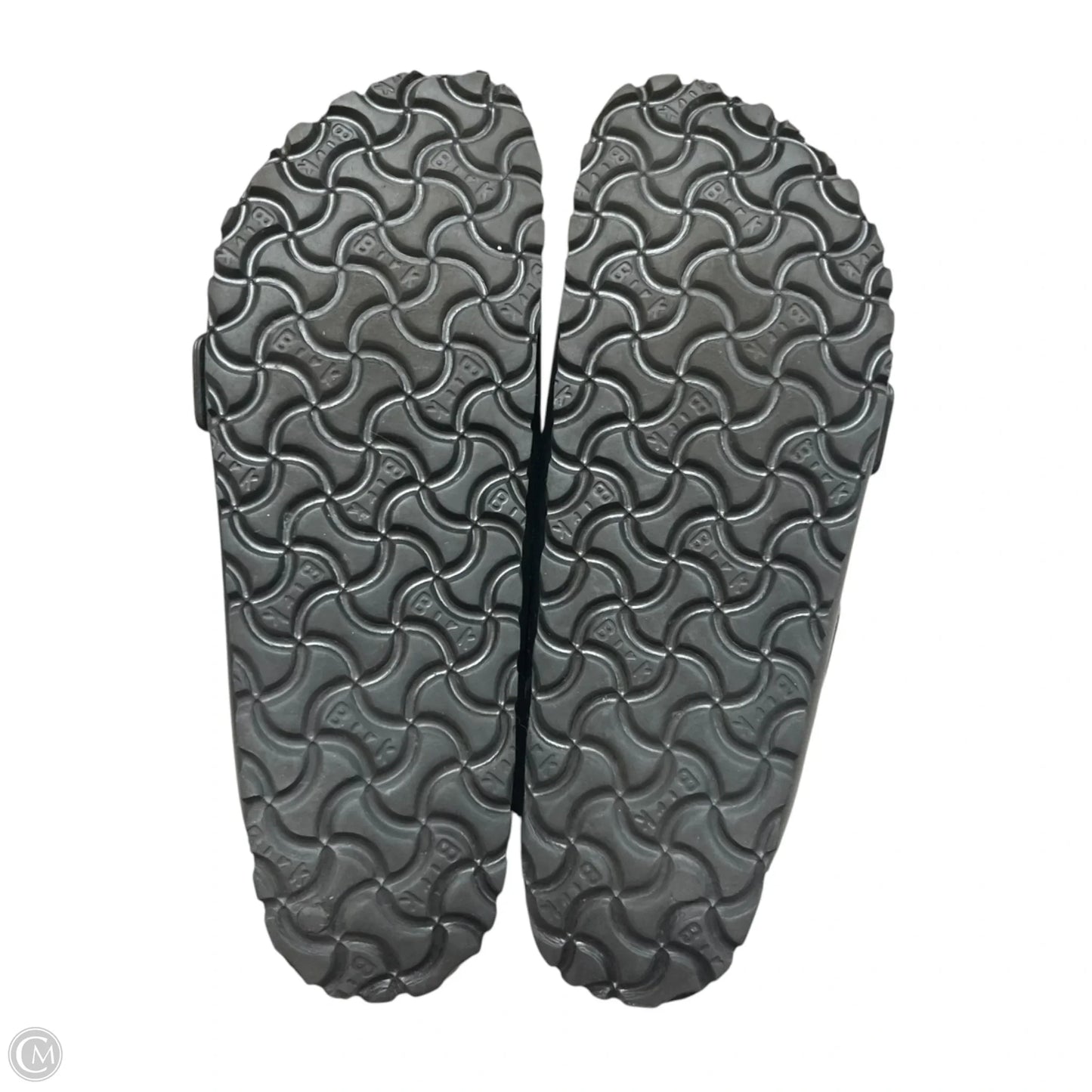 Sandals Flats By Birkenstock In Black, Size: 8.5